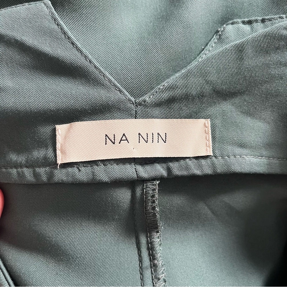 NA NIN Townes Trousers in Vintage Wash Modal Topiary XS - Picture 11 of 13
